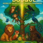 FABULAS DEL BOSQUE: ANIMALES VALIENTES CON GRANDES ENSEÑANZAS